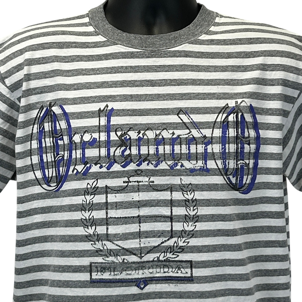 Vintage 90s Orlando Florida T Shirt Travel Tourist Made In USA Gray Tee L Large
